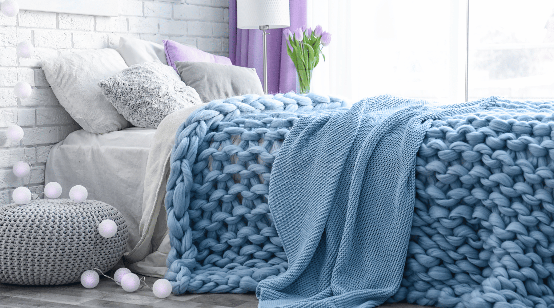 Chunky throws for beds best sale