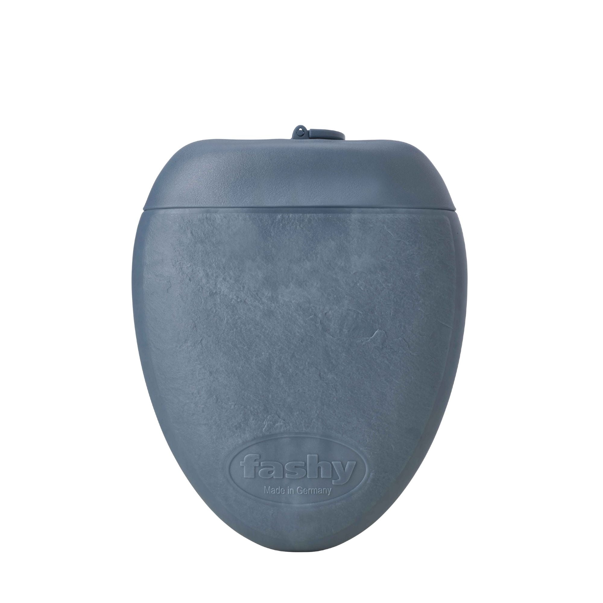 1.8 Litre Slate Blue Pebble Shaped Smart Hot Water Bottle