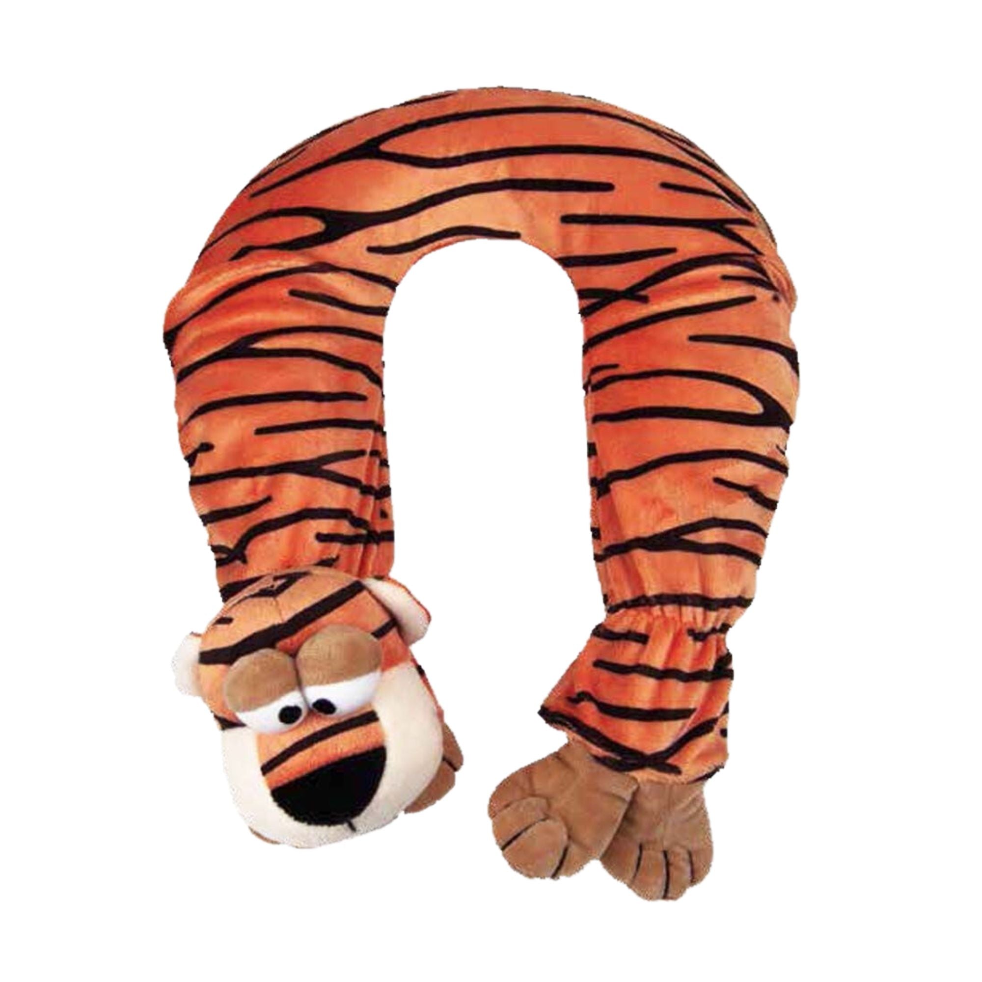 Neck Hot Water Bottle with Tiger Fleece Cover
