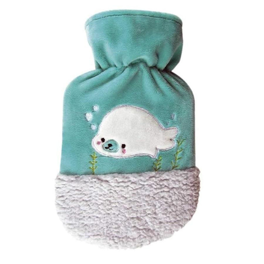 0.8 Litre Sanger Hot Water Bottle with Seal Cover