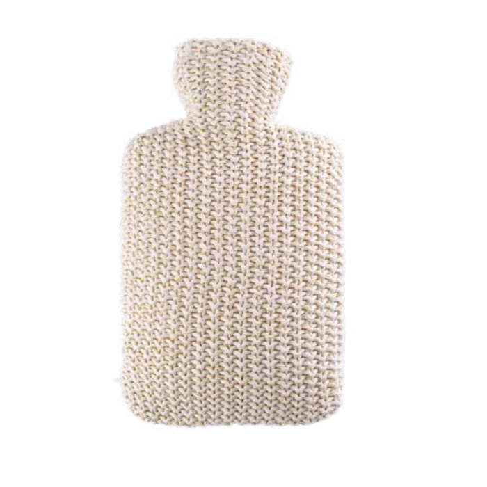 Cream Organic Cotton Hot Water Bottle