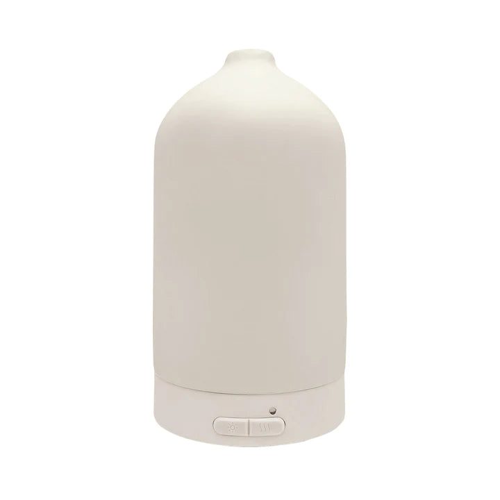 Aromatherapy Serenity Ceramic Ultrasonic USB Diffusor in Cream