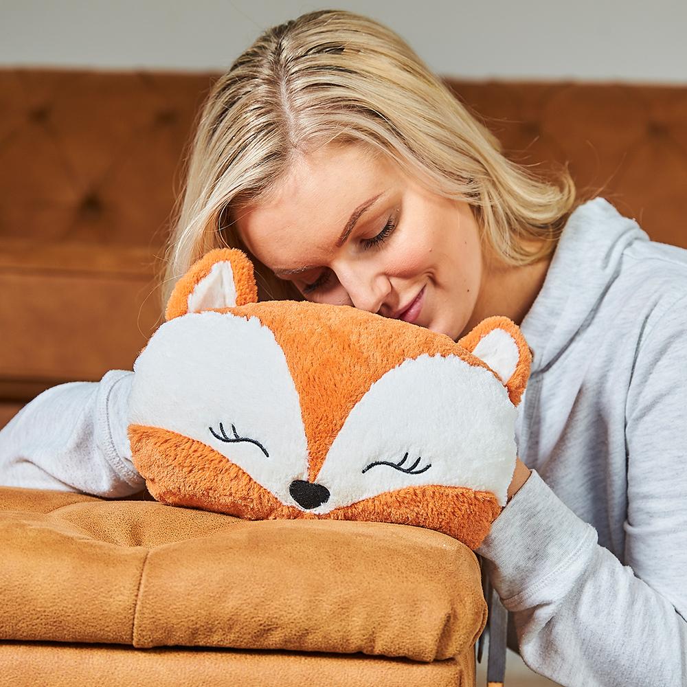 Luxury Fully Heatable Fox Handwarmer Muff