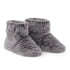 Luxury Grey Faux Fur Scented Heatable Slipper Boots