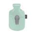 0.8 Litre Fashy Hot Water Bottle with Green Sloth Fleece Cover