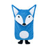 0.8 Litre Eco Hot Water Bottle with Blue Fox Cover (rubberless)
