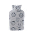 0.8 Litre Eco Hot Water Bottle with Laughing Spirits Motif Cover (rubberless)