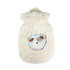 0.8 Litre Sanger Hot Water Bottle with Fluffy Dog Cover