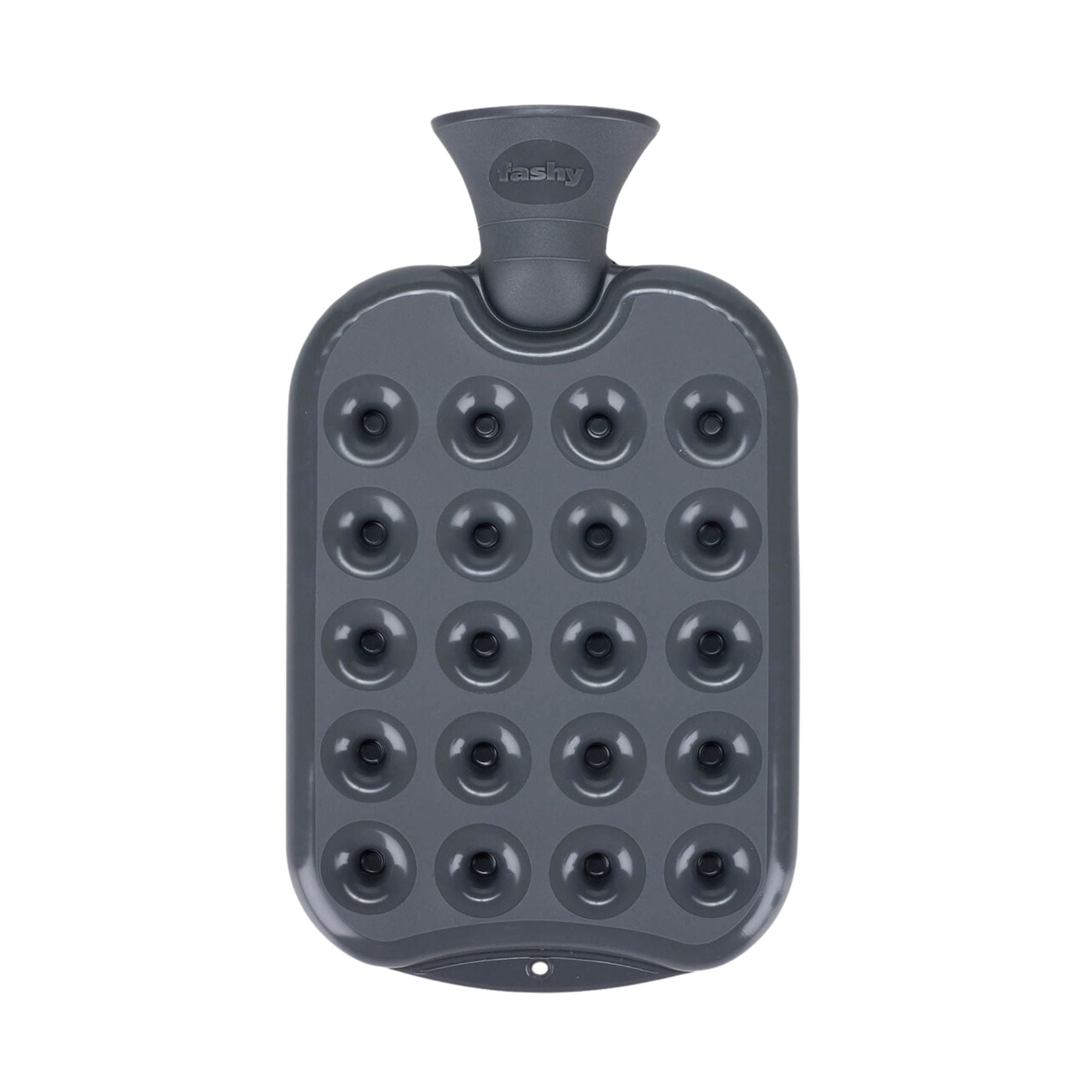 1.2 Litre Anthracite Honeycomb Pattern Padded Fashy Hot Water Bottle