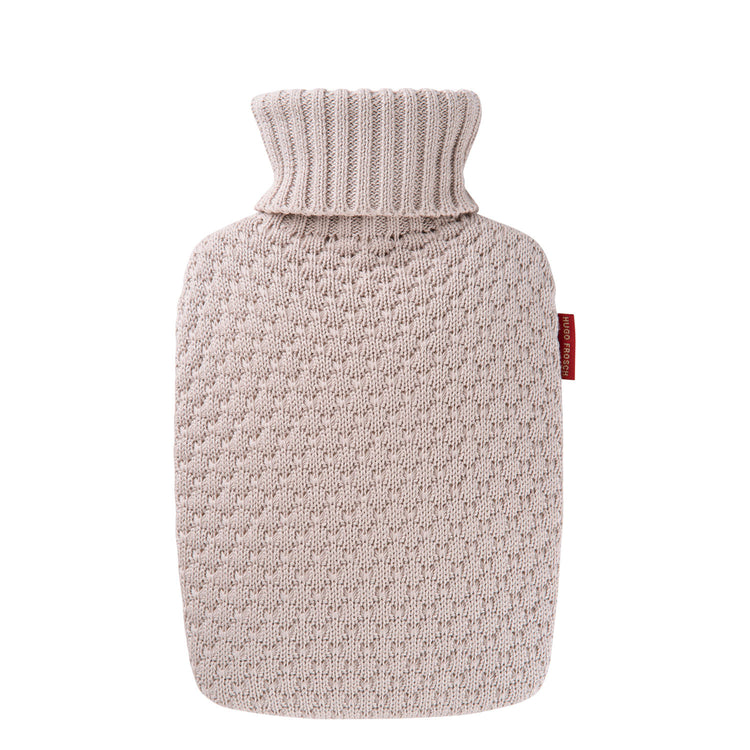 Hot Water Bottle with Organic Cotton Cover