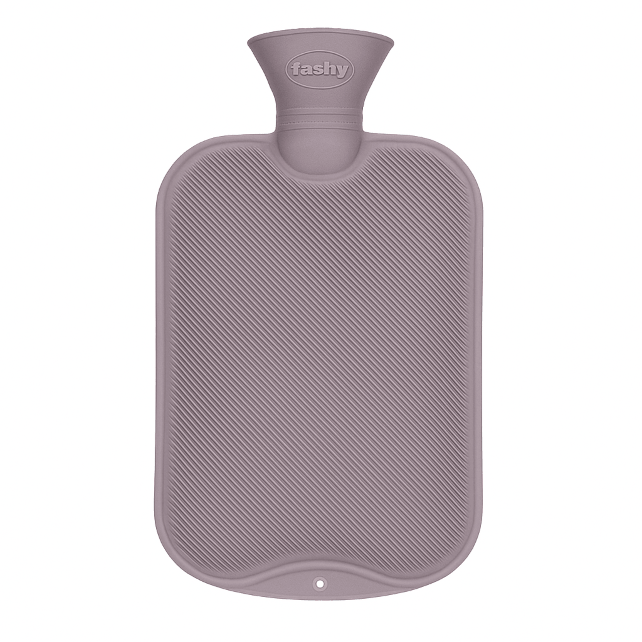 2 Litre Lavender Single Ribbed Fashy Hot Water Bottle