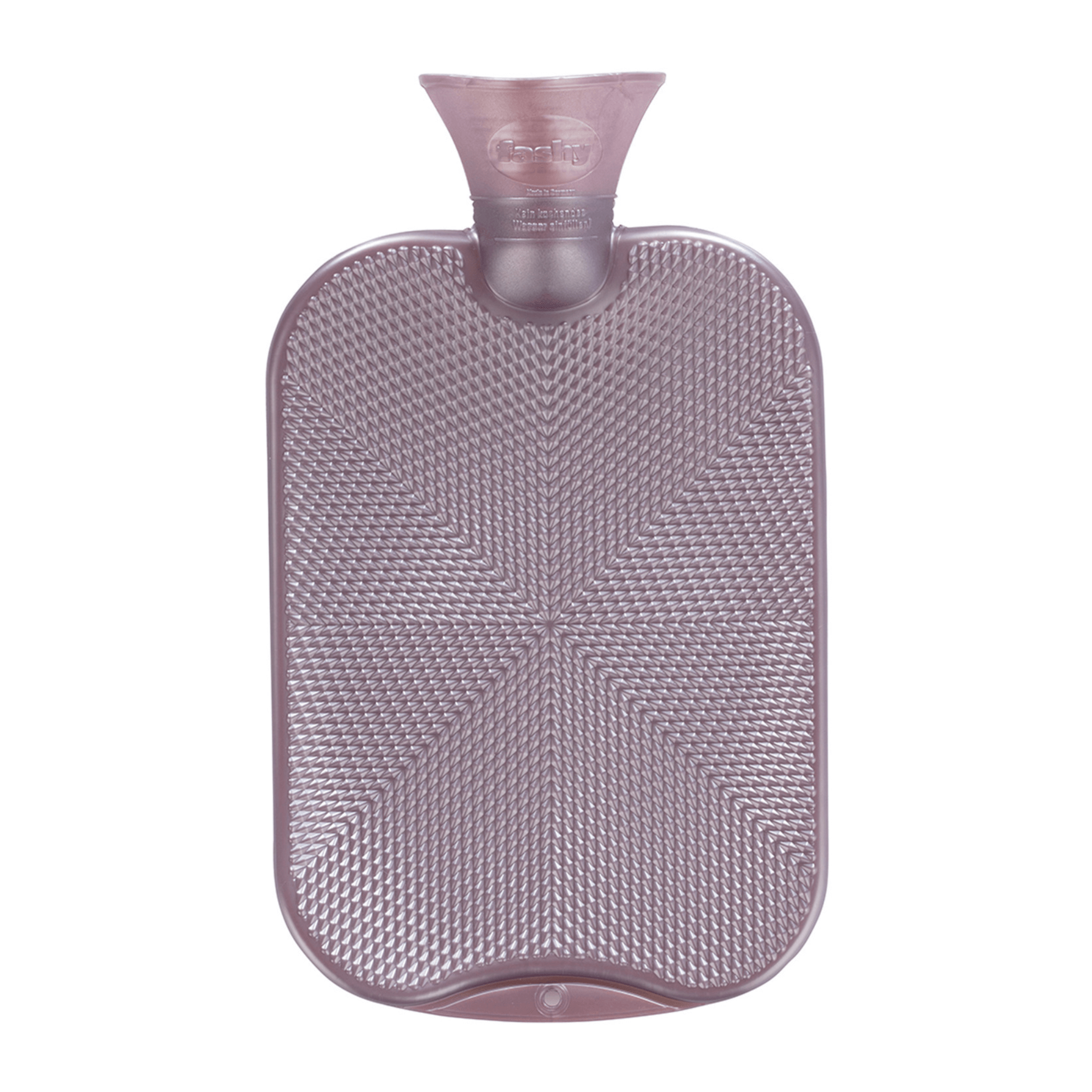 2 Litre Lavender Pearl Metallic Crystal Pattern Fashy Hot Water Bottle