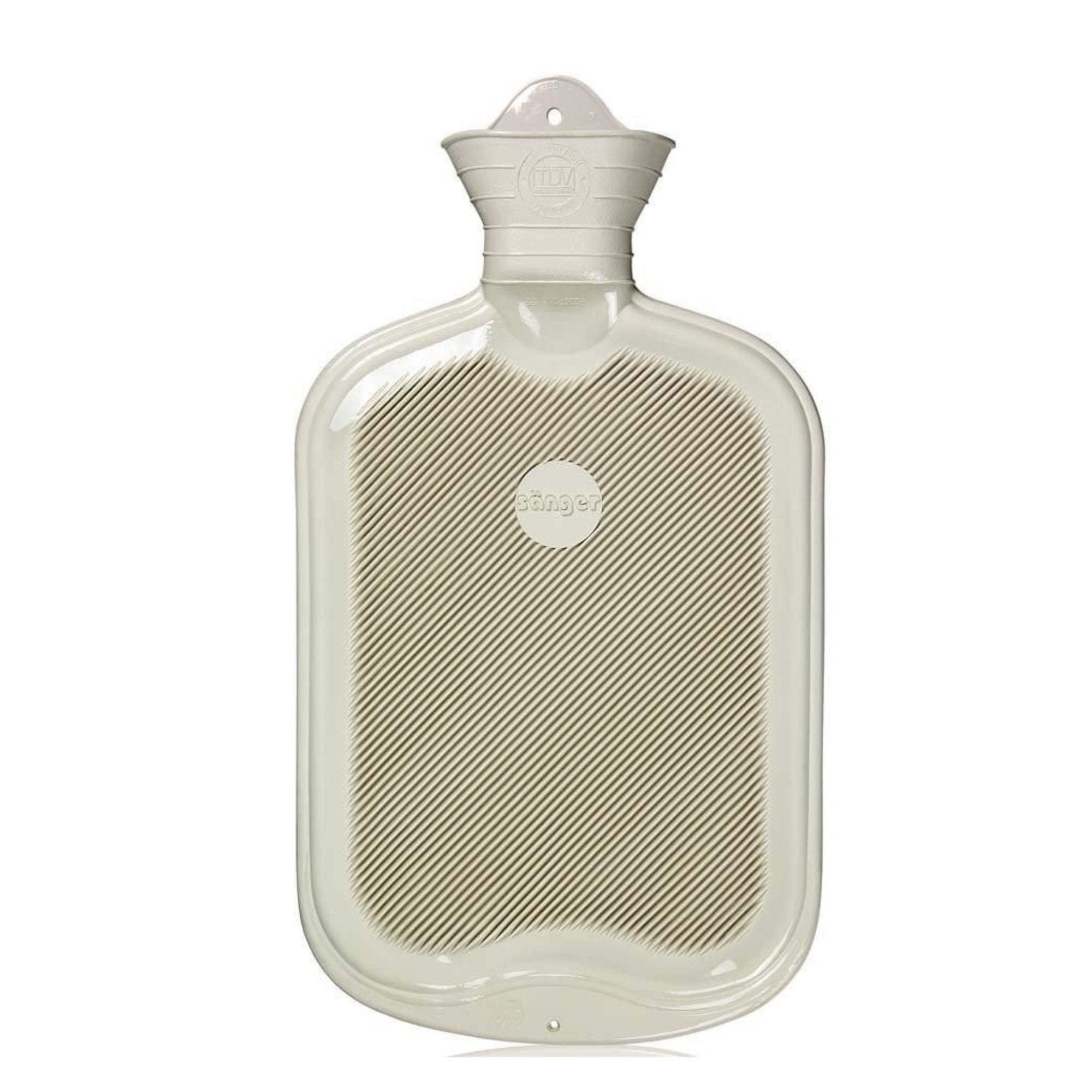 2 Litre White Sanger Hot Water Bottle