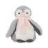 Penguin with Scarf Snuggable Hottie Heatable Animal Toy with Microwavable Pouch
