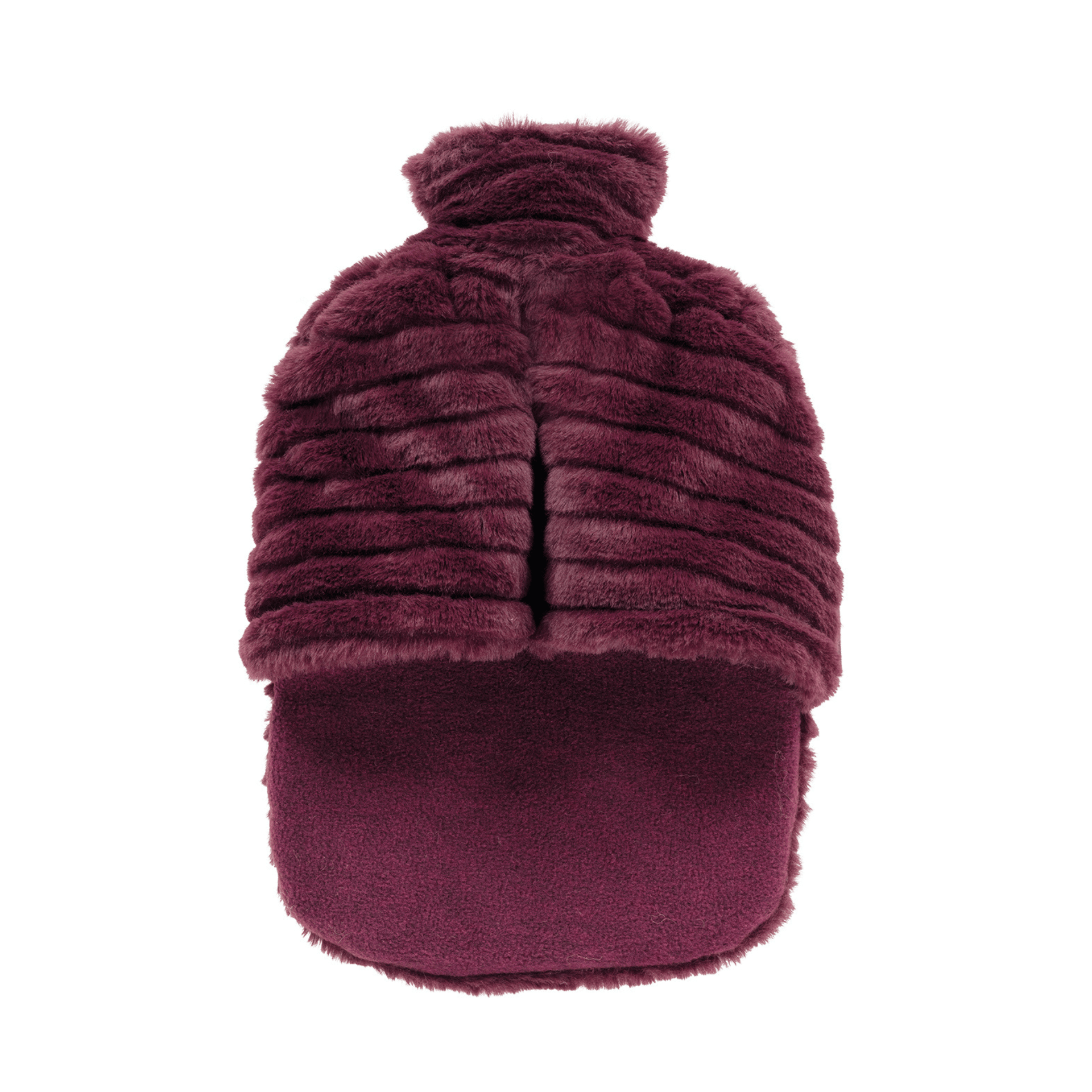 Burgundy Cosy Foot Warmer with Integrated 2 Litre Hot Water Bottle