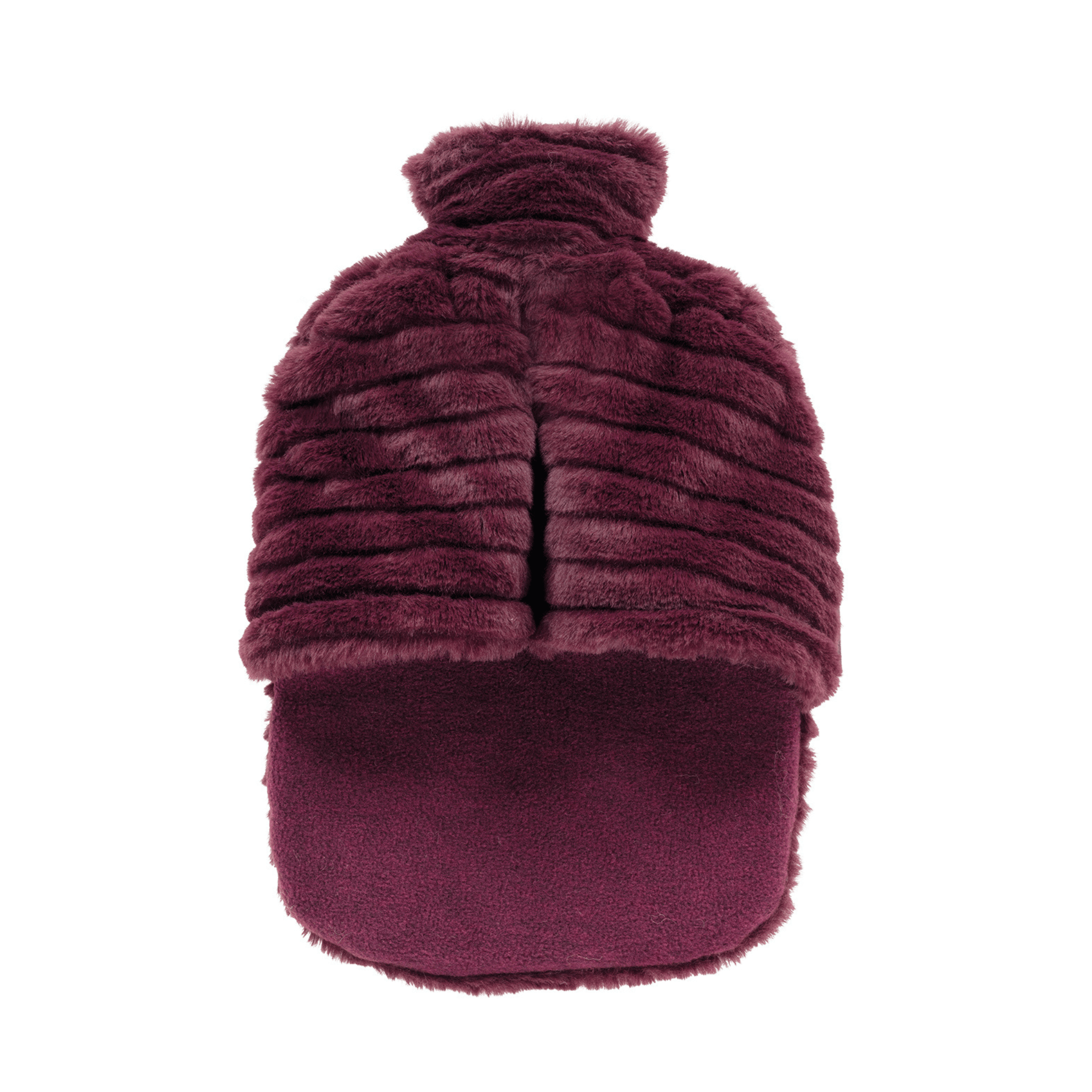Burgundy Cosy Foot Warmer with Integrated 2 Litre Hot Water Bottle