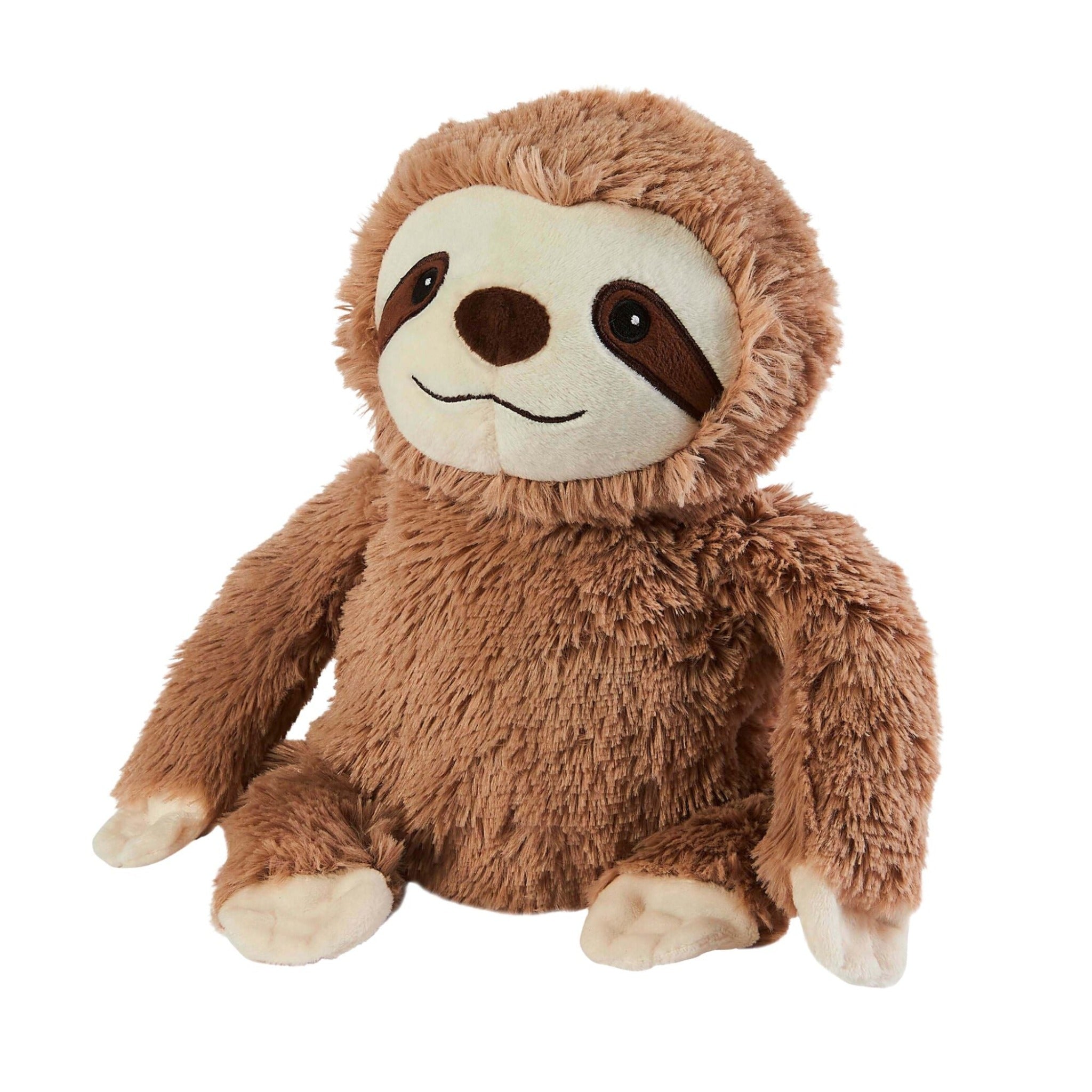 Cozy Plush Brown Sloth Microwave Animal Toy