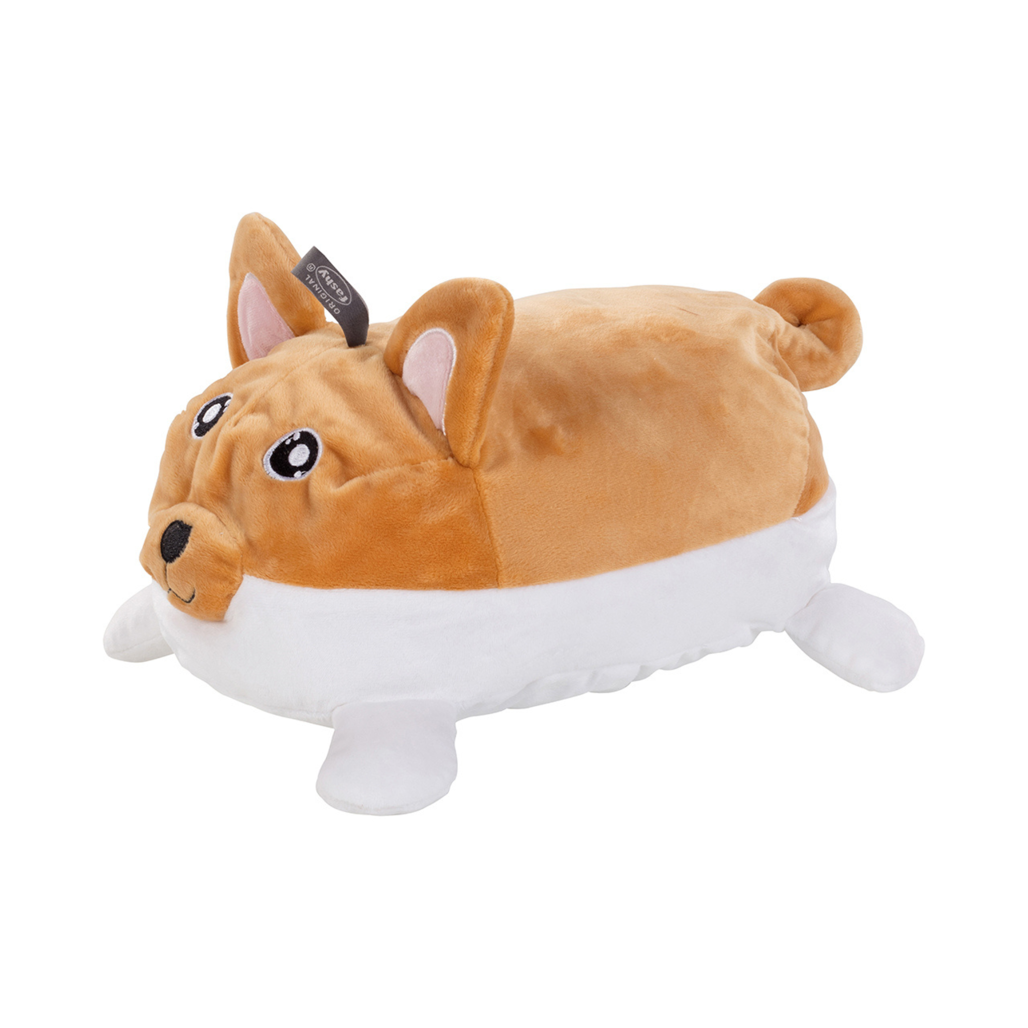 0.8 Litre Luxury Hot Water Bottle with Plush Corgi Cuddly Toy Cover