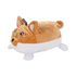 0.8 Litre Luxury Hot Water Bottle with Plush Corgi Cuddly Toy Cover