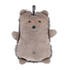 0.8 Litre Luxury Hot Water Bottle with Plush Hedgehog Cuddly Toy Cover