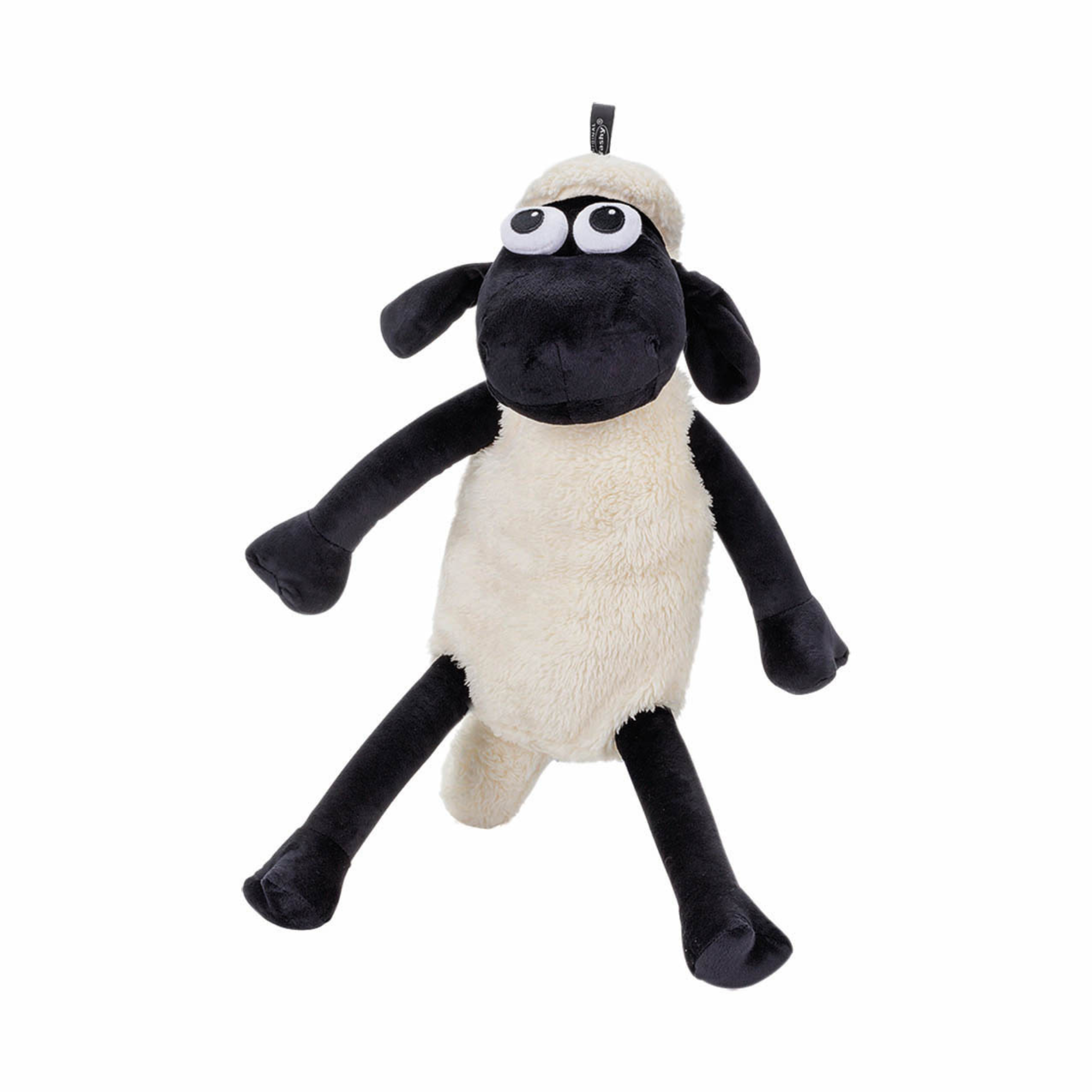 0.8 Litre Luxury Hot Water Bottle with Plush Shaun The Sheep Cuddly Toy Cover