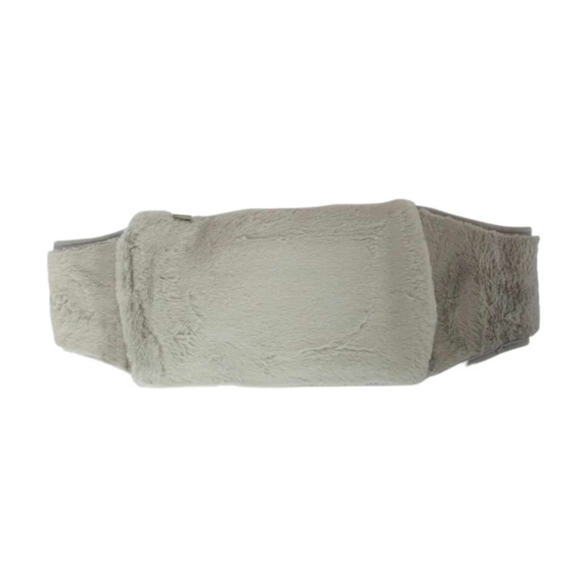 Grey Faux Fur 3 in 1 Heat Body Wrap with Integrated Hot Water Bottle