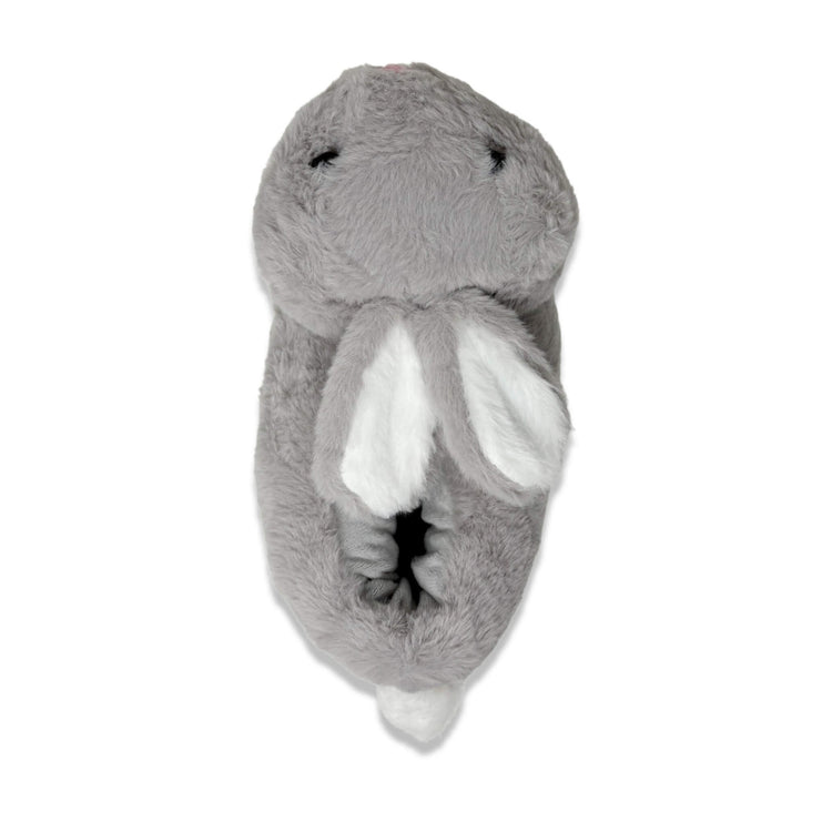 Bethany The Grey Bunny Novelty 3D Slippers - Main Image