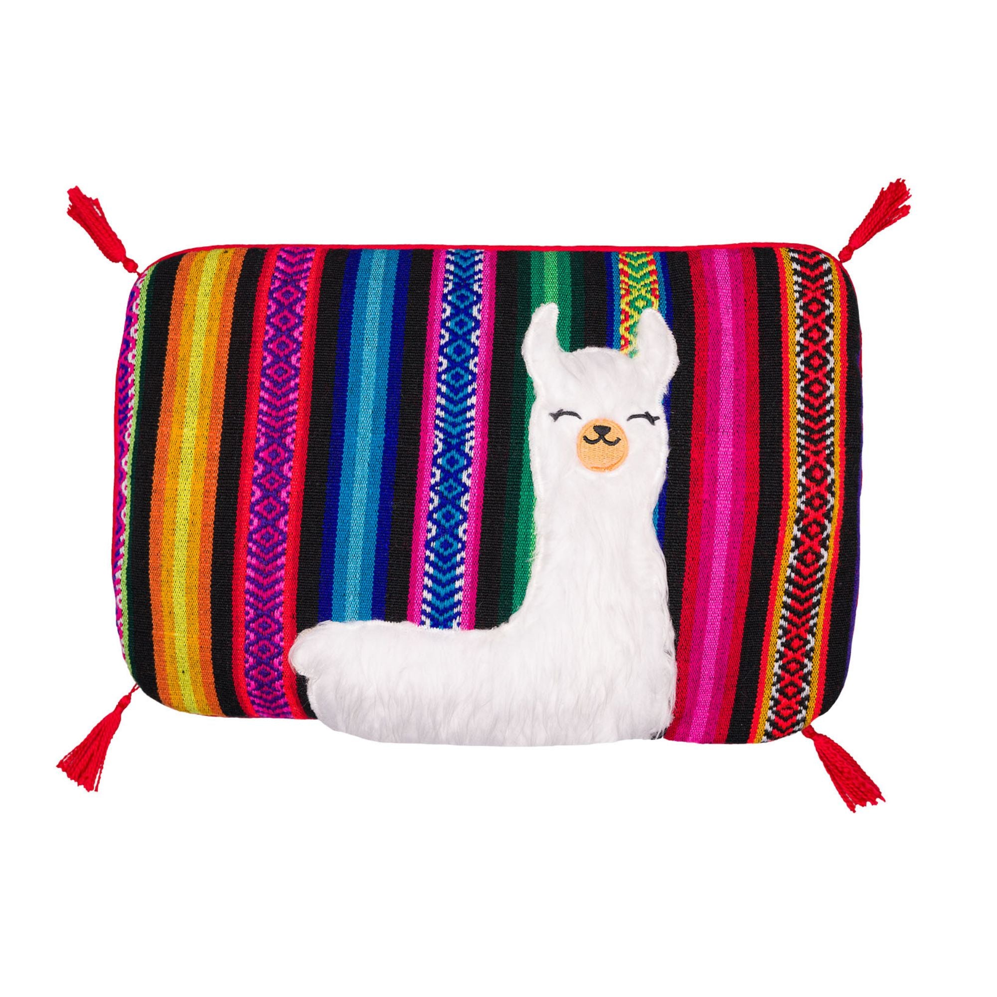 Peru Inspired Designer Small Cushion with Integrated 2 Litre Eco Hot Water Bottle