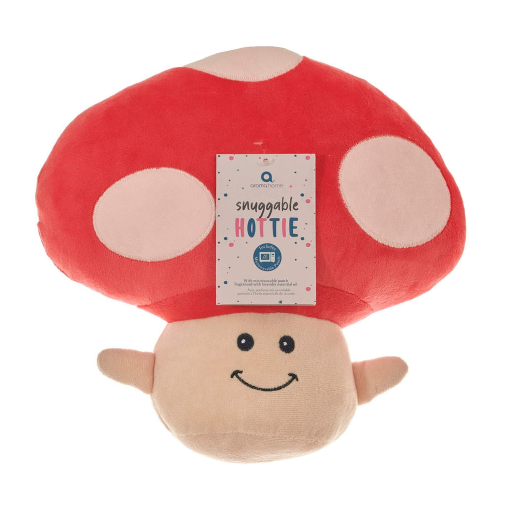 Toadstool Snuggable Hottie Heatable Soft Toy with Microwavable Pouch ...