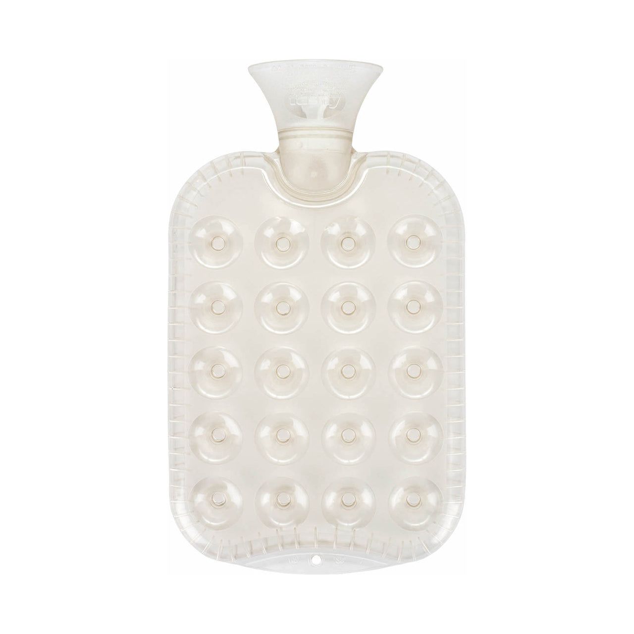 1.2 Litre Transparent Honeycomb Pattern Padded Fashy Hot Water Bottle