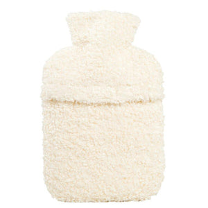Reverse side of fluffy duck hot water bottle