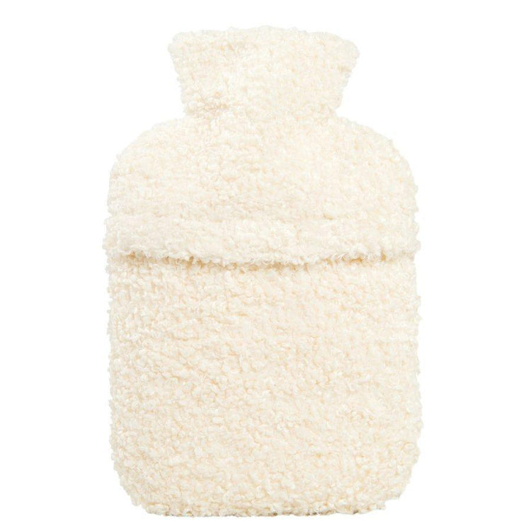 Reverse side of fluffy duck hot water bottle