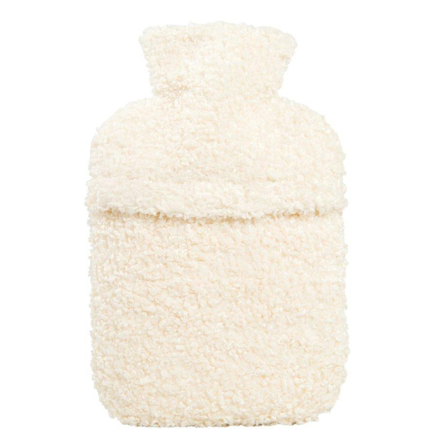 Reverse side of fluffy duck hot water bottle