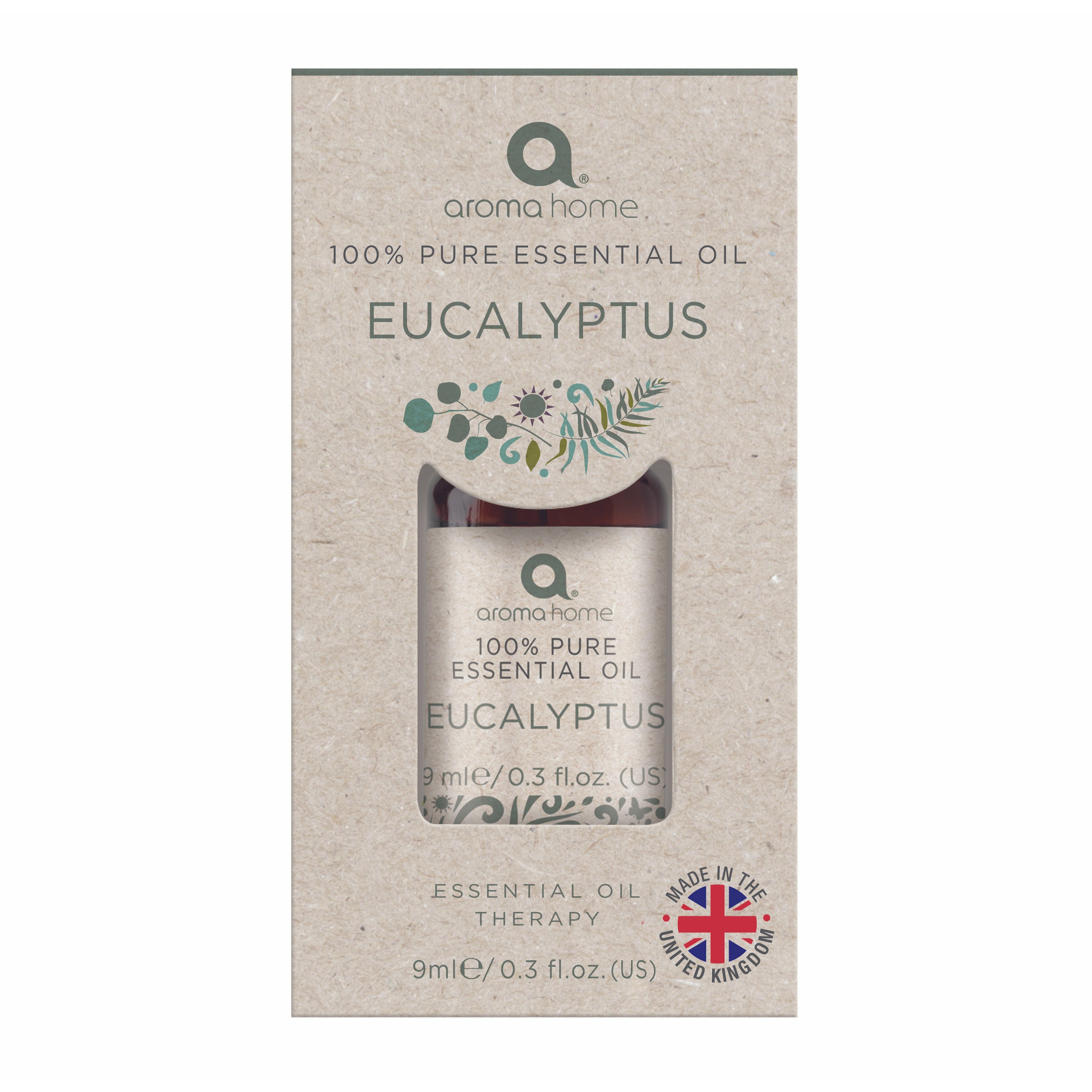Eucalyptus 100% Pure Aromatherapy Essential Oil (9ml)