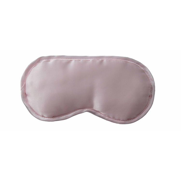 Luxury Sleep Well Elegant Pink Satin Eye Mask - Main Image