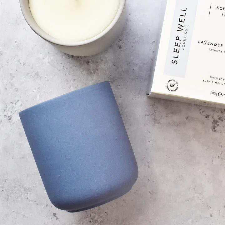 Aromatherapy Sleep Well Candle Fragranced with Lavender and Sandalwood 280g