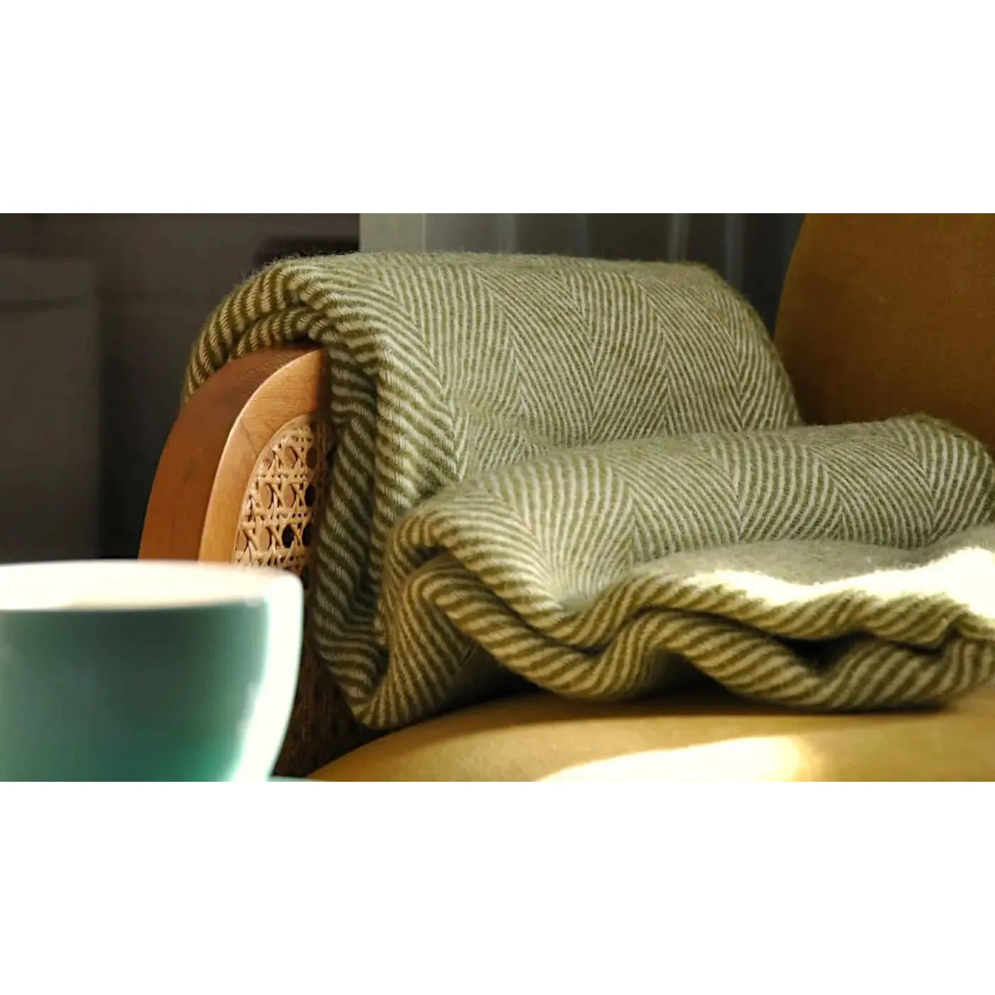 Apple green throw hotsell